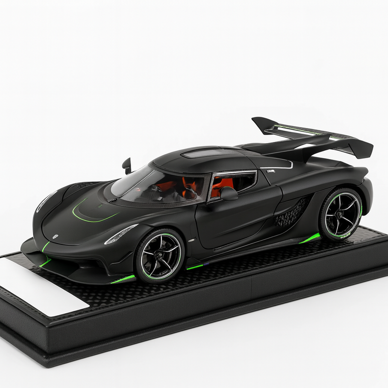 Miniatura Koenigsegg Jesko 1:24 – A Miniatura de Luxo que Todo Apaixonado por Velocidade Precisa Ter