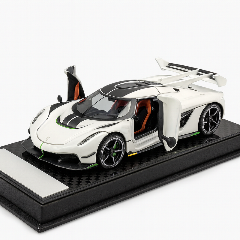 Miniatura Koenigsegg Jesko 1:24 – A Miniatura de Luxo que Todo Apaixonado por Velocidade Precisa Ter