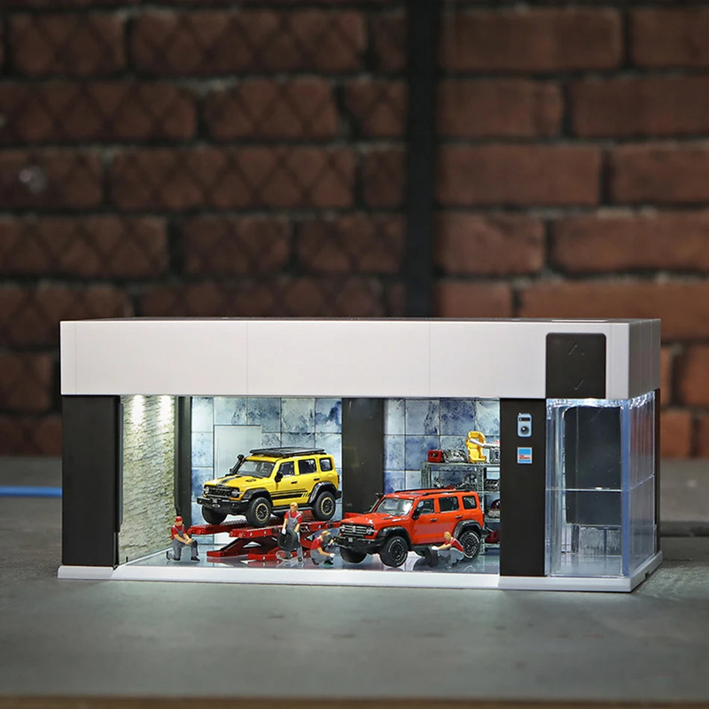 ProMiniGarage - O Único Estacionamento Inteligente em Miniatura que Dá Vida à Sua Coleção 1:64