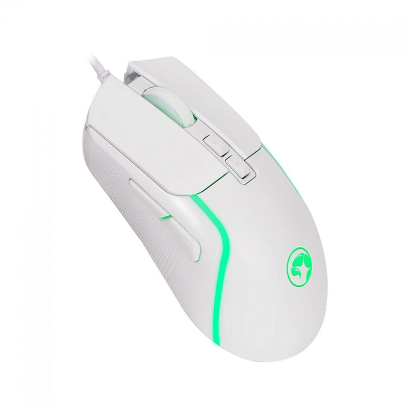 Mouse Gamer Marvo M292, 8000 DPI, 7 botões, White, M292 WH