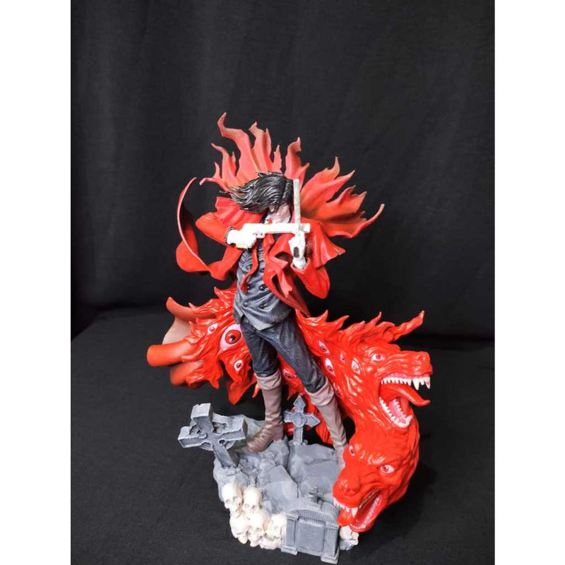 Action Figure Alucard 25 cm – Hellsing – 1:9 – Impressão 3D – colecionável 3D - figura de ação anime