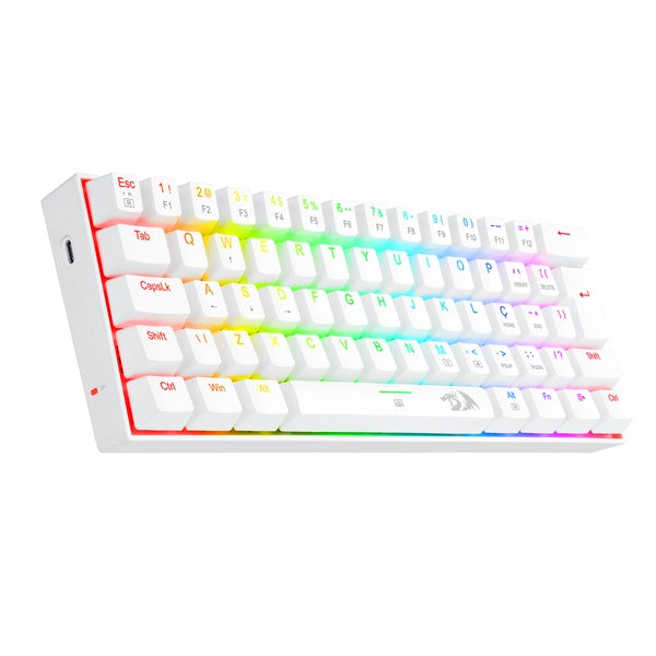 Teclado Mecânico Gamer 60% Dragonborn Rgb Write Swicht Blue Abnt2