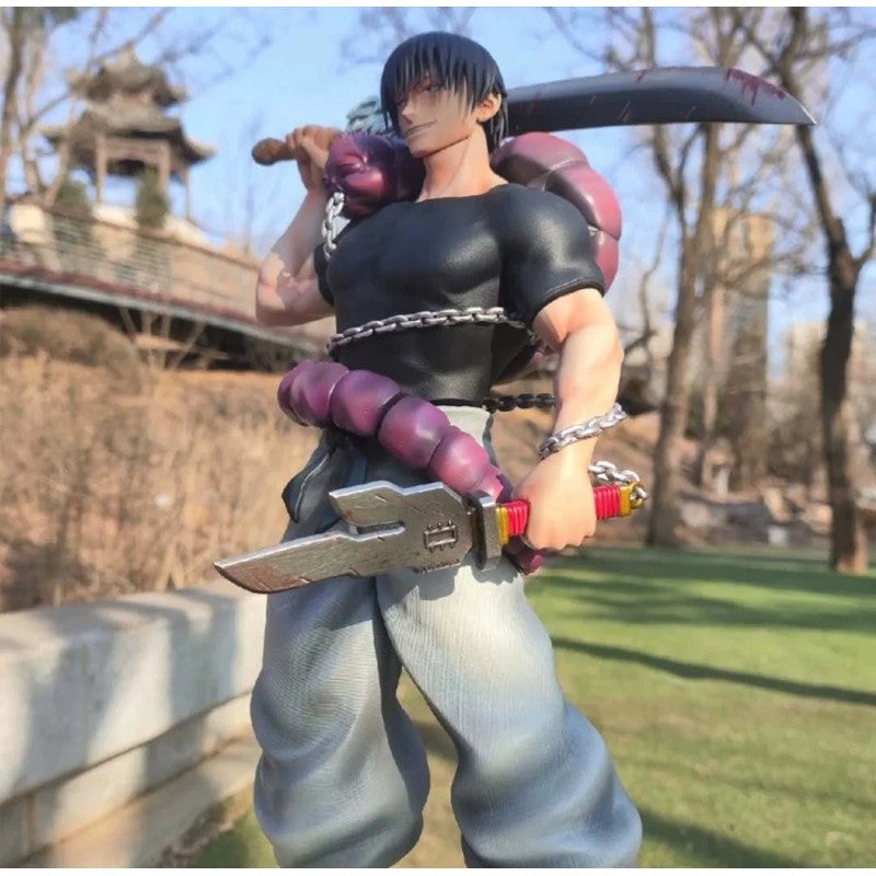 JJK Toji Fushiguro 22cm Collectible Anime Figure Model Strongest Warrior Standing Pose Action Figure PVC Fushiguro Toji